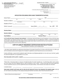 Official Kansas D 14 Form in PDF