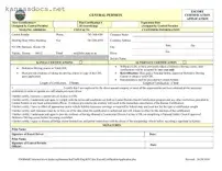 Official Kansas Escort Certification Form in PDF