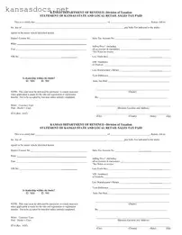 Official St 8 Kansas Form in PDF
